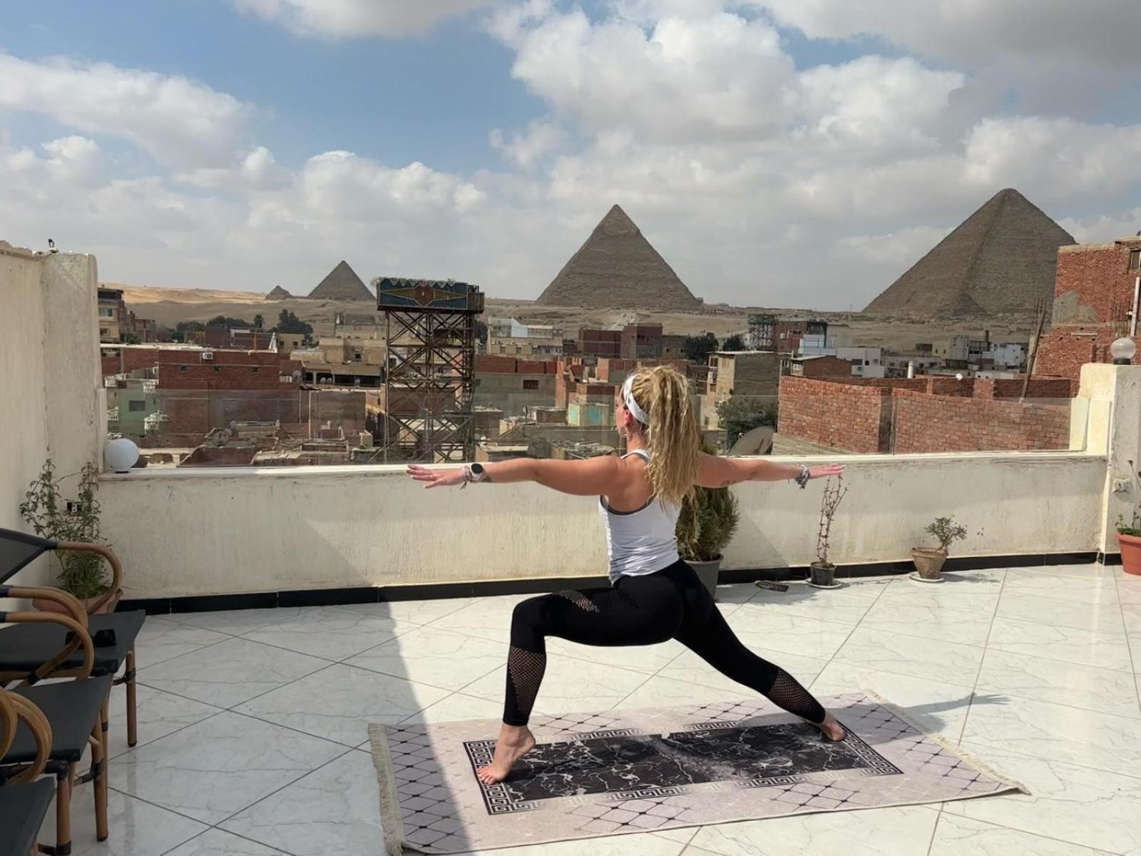 Hotel Eagles Pyramids View Kafret el-Gabal Exterior foto