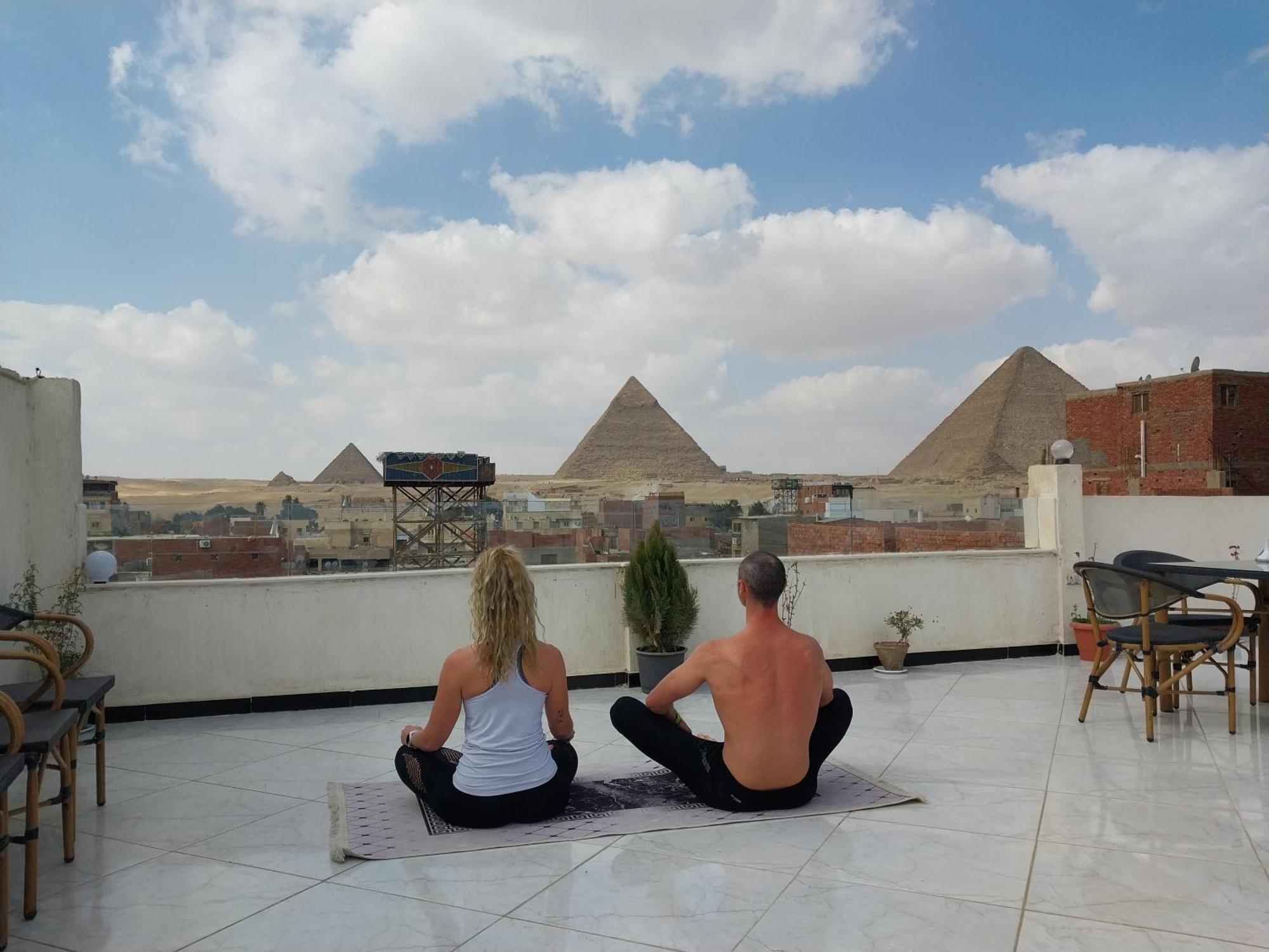 Hotel Eagles Pyramids View Kafret el-Gabal Exterior foto