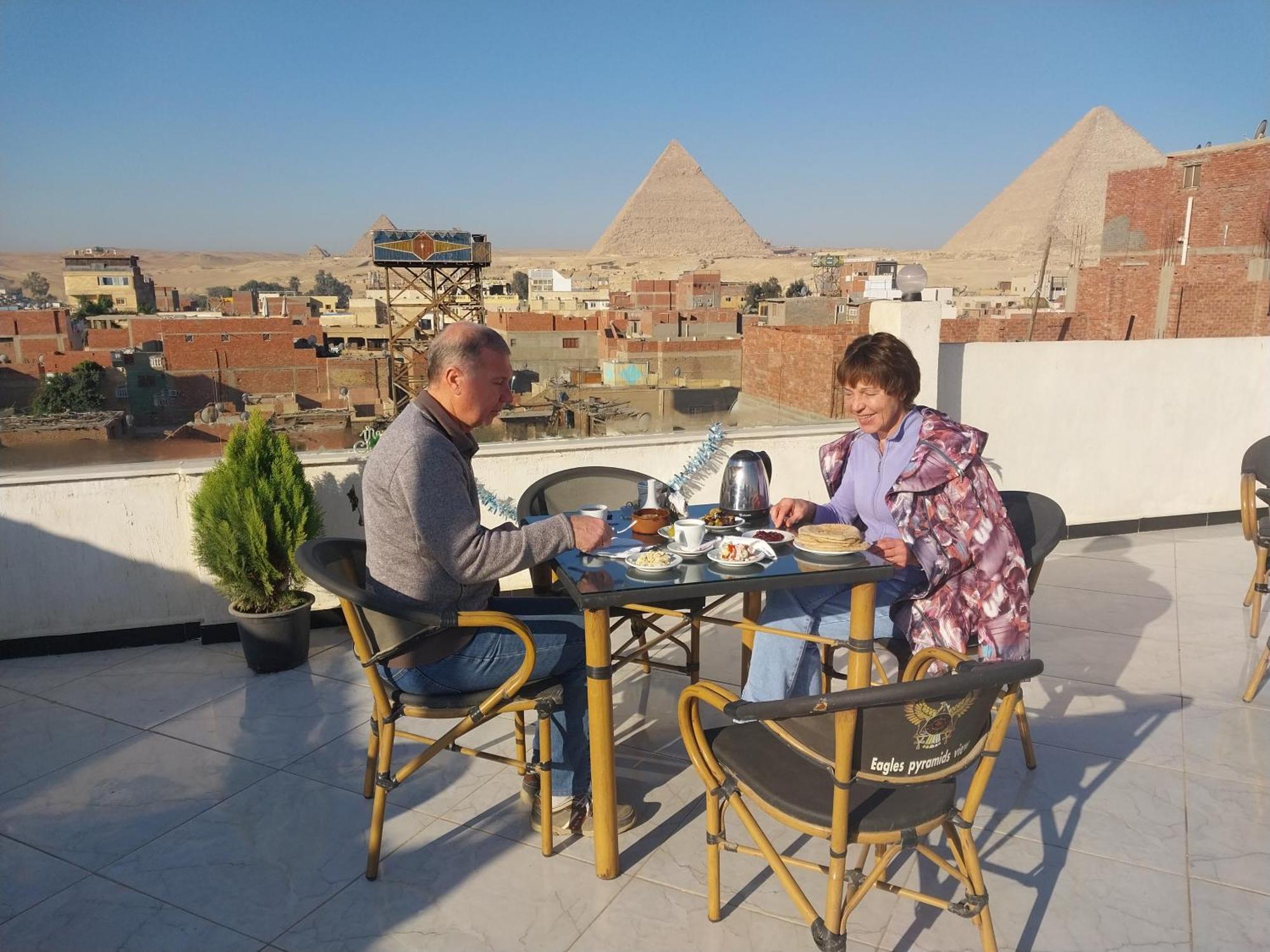 Hotel Eagles Pyramids View Kafret el-Gabal Exterior foto